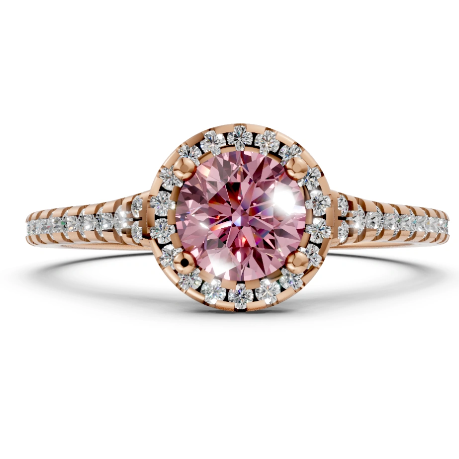 Rosé Aurora Ring