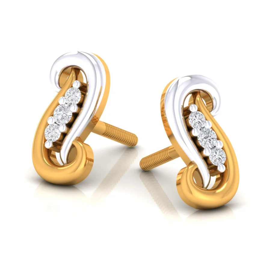 Serenity Swirl Studs