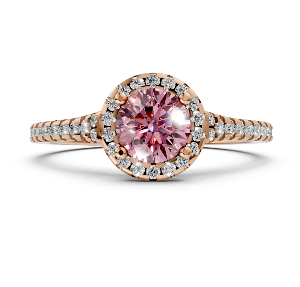 Rosé Aurora Ring