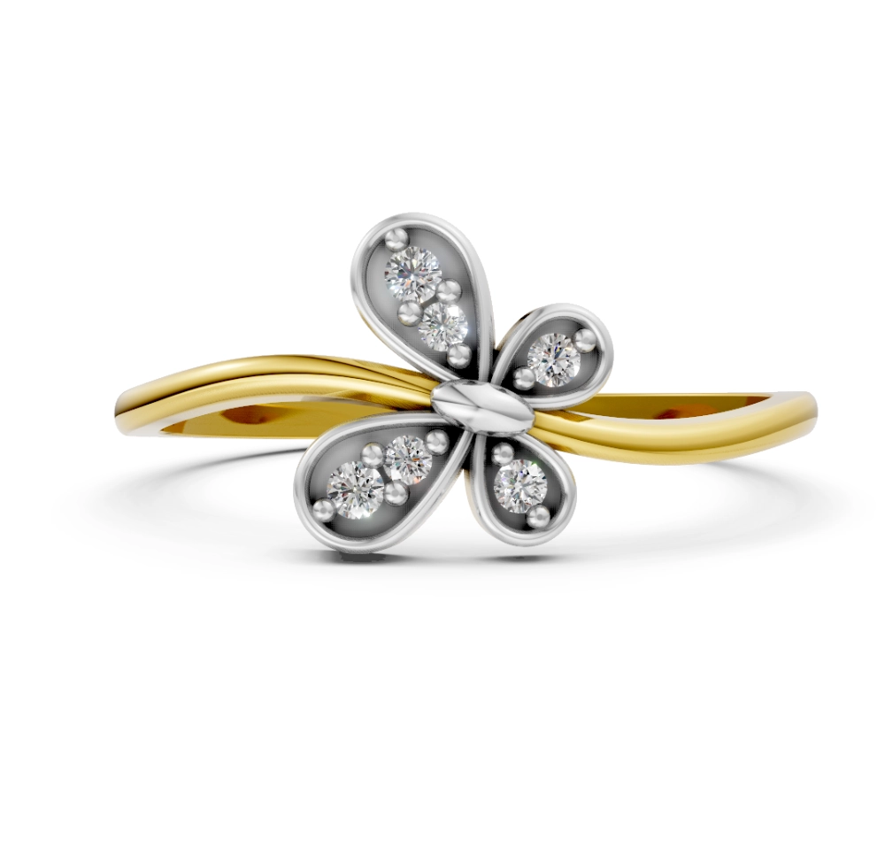 Papillon Bloom Ring