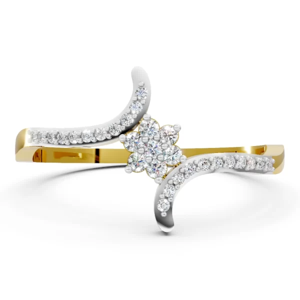 Crescent Bloom Ring