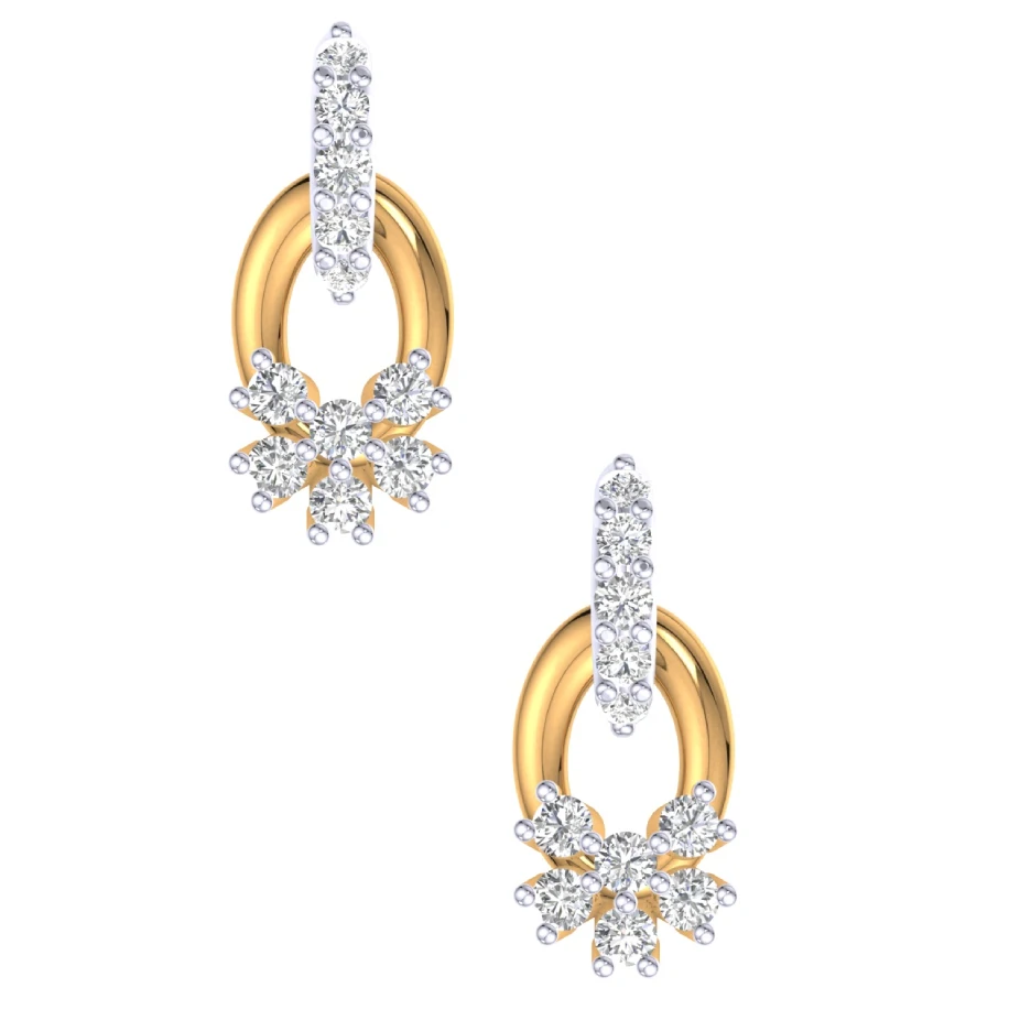 Starlit Halo Earrings