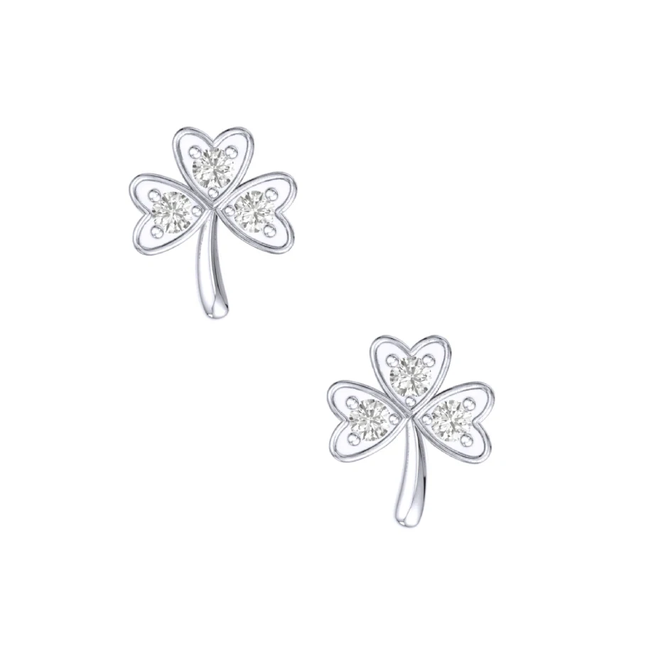 Clover Whisper Studs