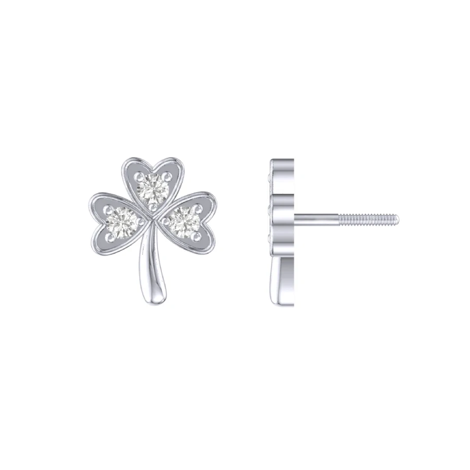 Clover Whisper Studs - Image 2