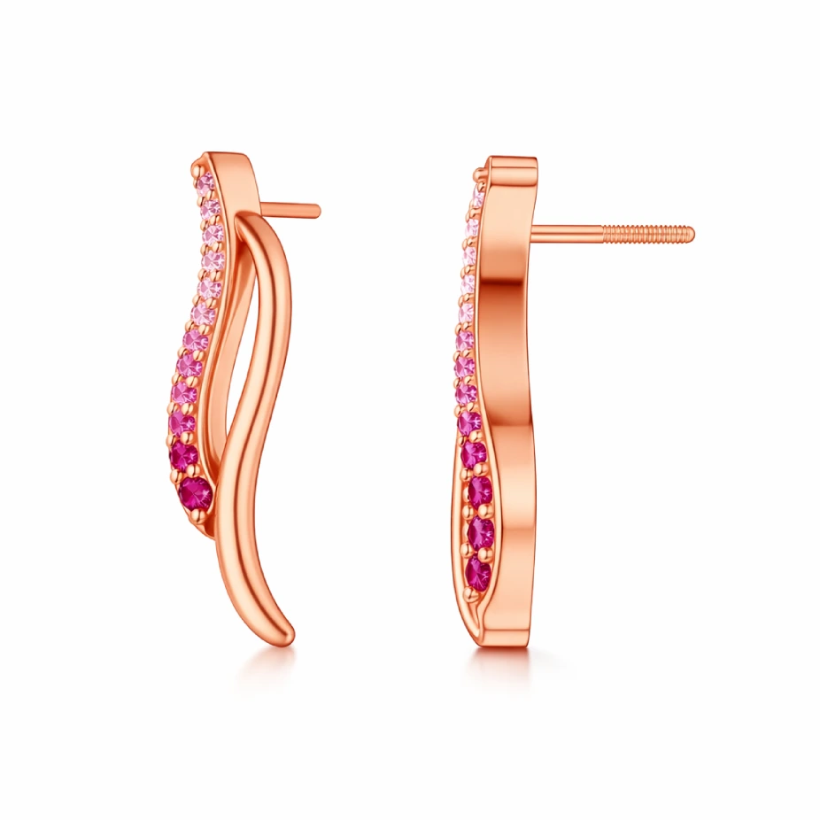 Whisper Waves Studs - Image 2