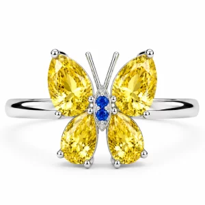 Azure Wings Ring